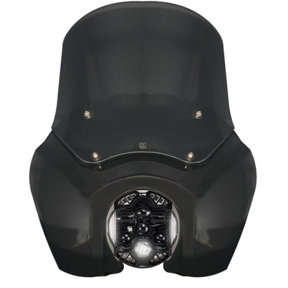 OG T-Sport Fairing kit for Harley-Davidson with Baja DOT LP6 Headlight White