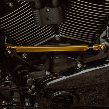 OG Touring Shift Linkage Gold installed on a 2026 Street Glide