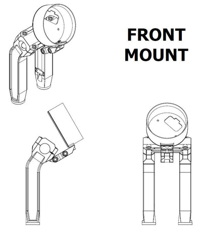 OG Indian Chief Billet Gauge Pod