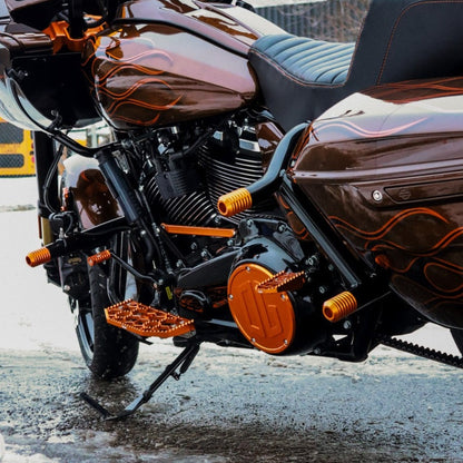 OG M8 Bagger Derby Cover installed on a 2024 Road Glide