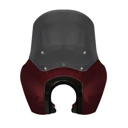 OG Softail Low Rider S Complete T-Sport Fairing Kit - Midnight Crimson - OEM Headlight