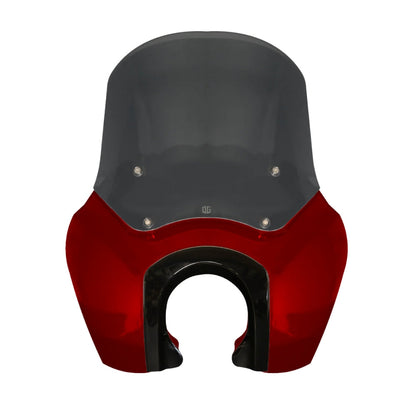 Original Garage Moto Softail Low Rider S Complete T-Sport Fairing Kit - Red Rock - OEM Headlight