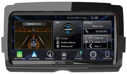 Soundstream Reserve V2 Head Unit fits '14 - '23 Harley-Davidson® Touring WHD14+
