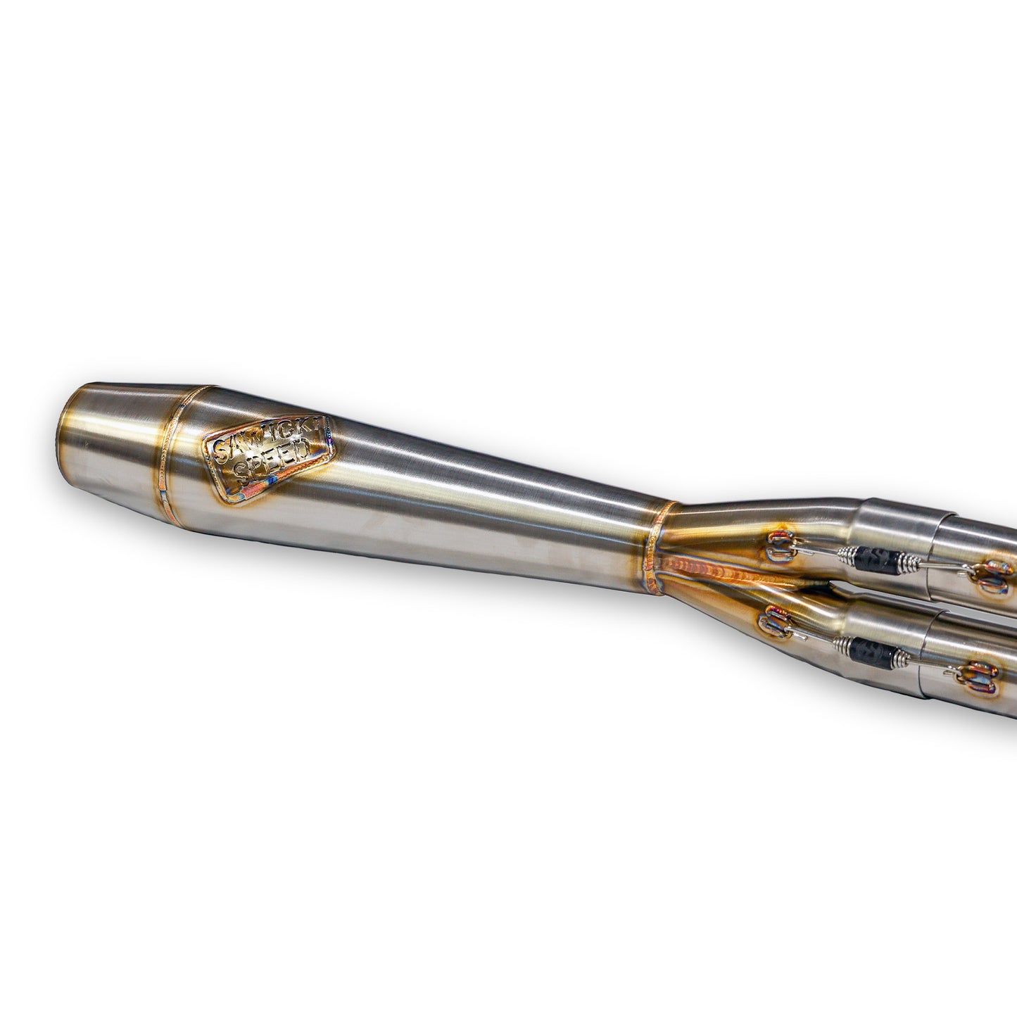 SAWICKI - INTMDTR M8 SOFTAIL MID CANNON BRUSHED SS - 930-02625