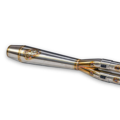 SAWICKI - INTMDTR M8 SOFTAIL MID CANNON BRUSHED SS - 930-02625