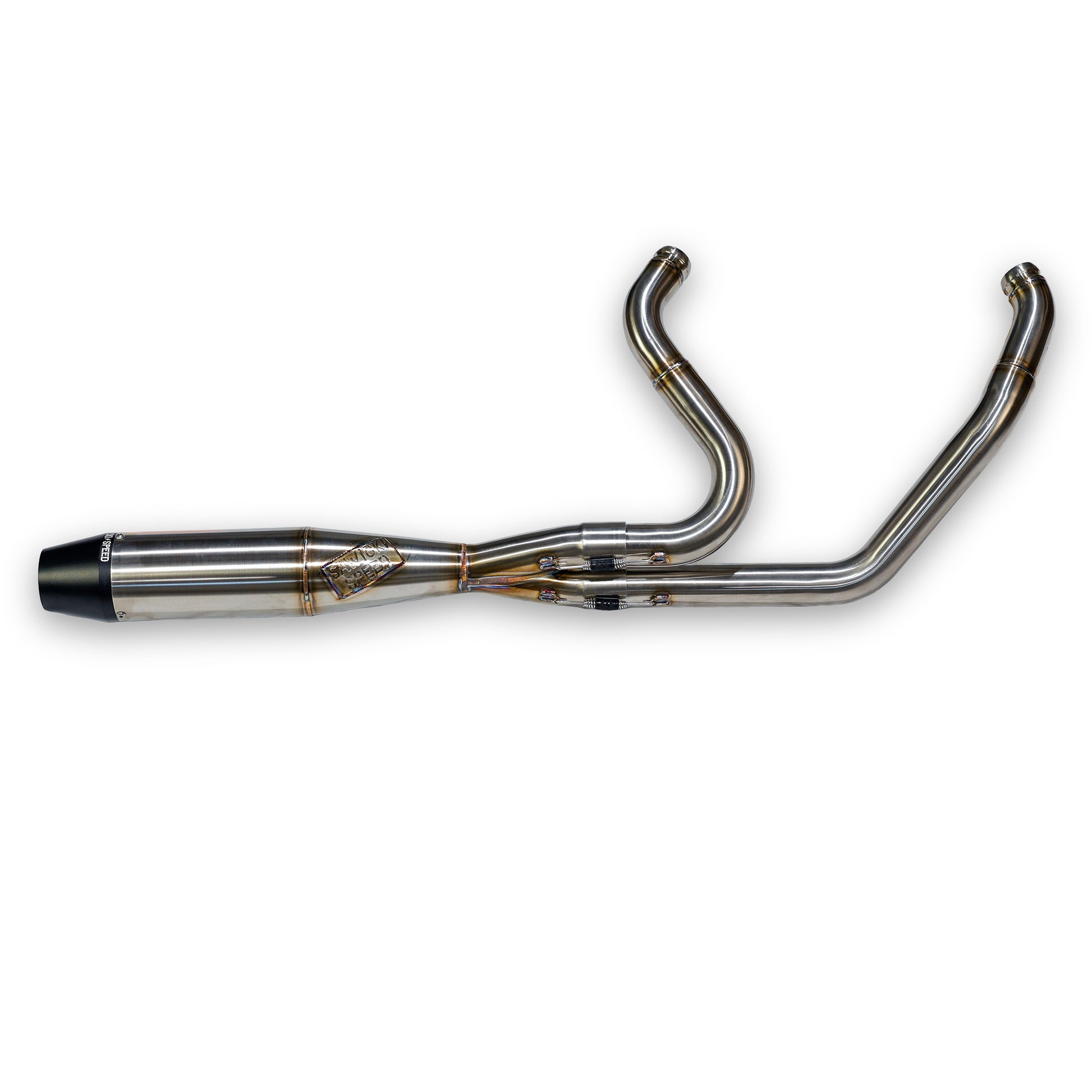 SAWICKI - INTMDTR M8 FLT MID BRUSHED SS W/BLACK END CAP - 930-02604
