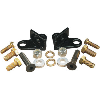 BURLY BRAND - REAR LOWERING BLOCKS BLK FLT 85-96 - B28-275