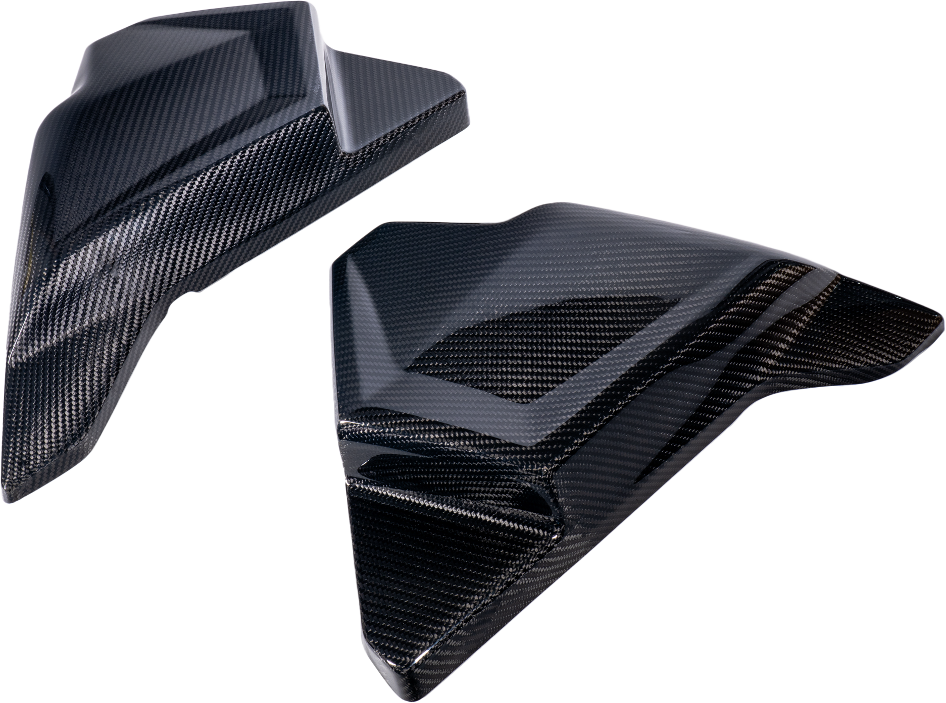 HOFMANN DESIGNS - CARBON FIBER SIDE COVERS FLH/FLT 23-25 (EX FLHR) - HDCF-6034
