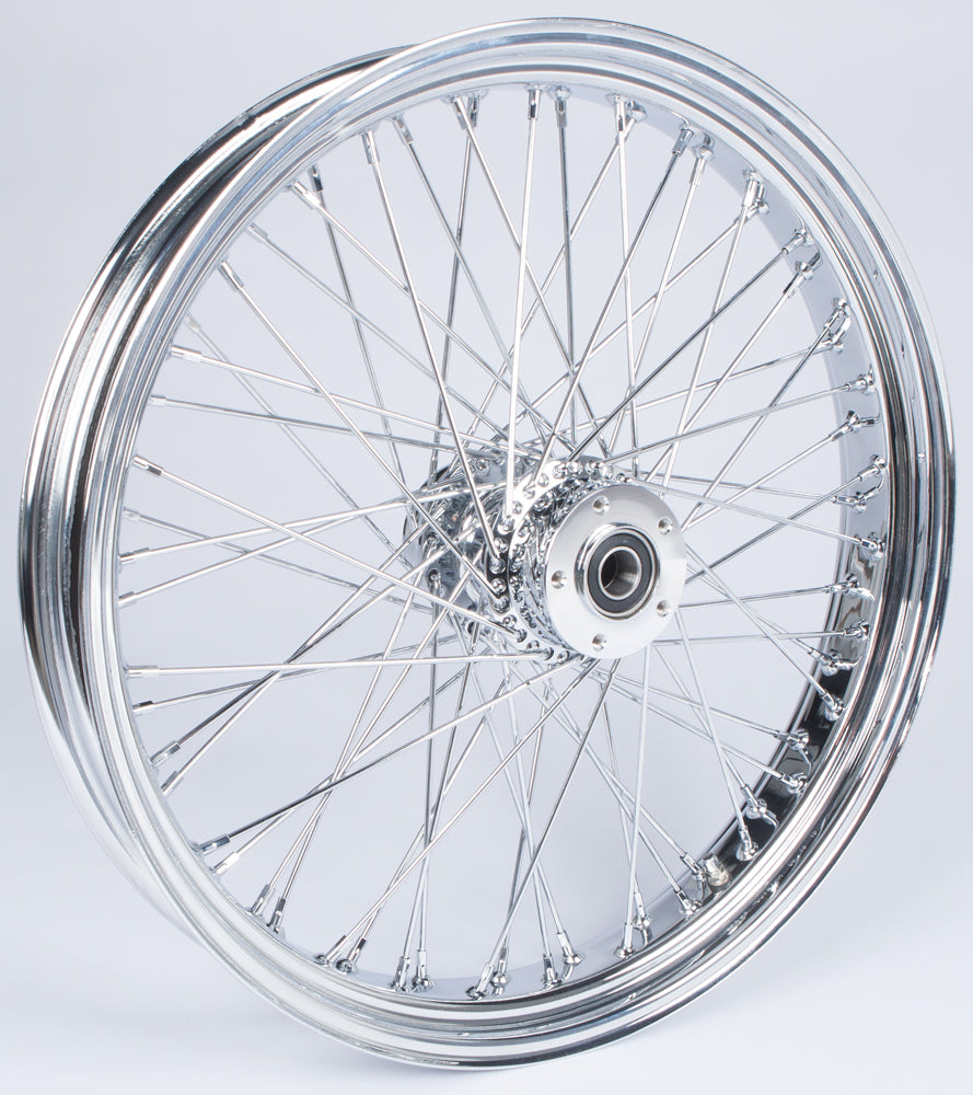 HARDDRIVE - FR 60-SPK DD CHROME 23X3.5 FLT-HUB 1" AXL 00 LTR - 051-14632