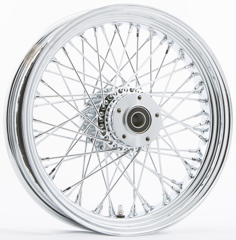HARDDRIVE - RR 60-SPK CHROME 16X5.5 WIDE-HUB 3/4" AXL 00 LTR - 051-0362