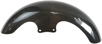 HOFMANN DESIGNS - CARBON FIBER MID-LGTH FENDER FRONT 19" FLH 86-13 - HDCF-6005