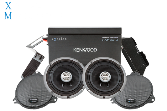 Kenwood Front speaker kit with Amp and wiring harness