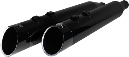 Khrome Werks HP-Plus 4.5" Slip On Mufflers Slash Cut