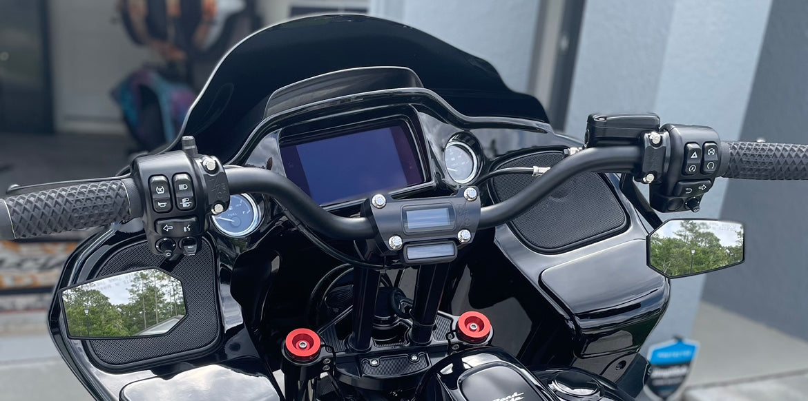 M8 Softail - Thrashin Supply Pullback Riser and Bar combo kit ...