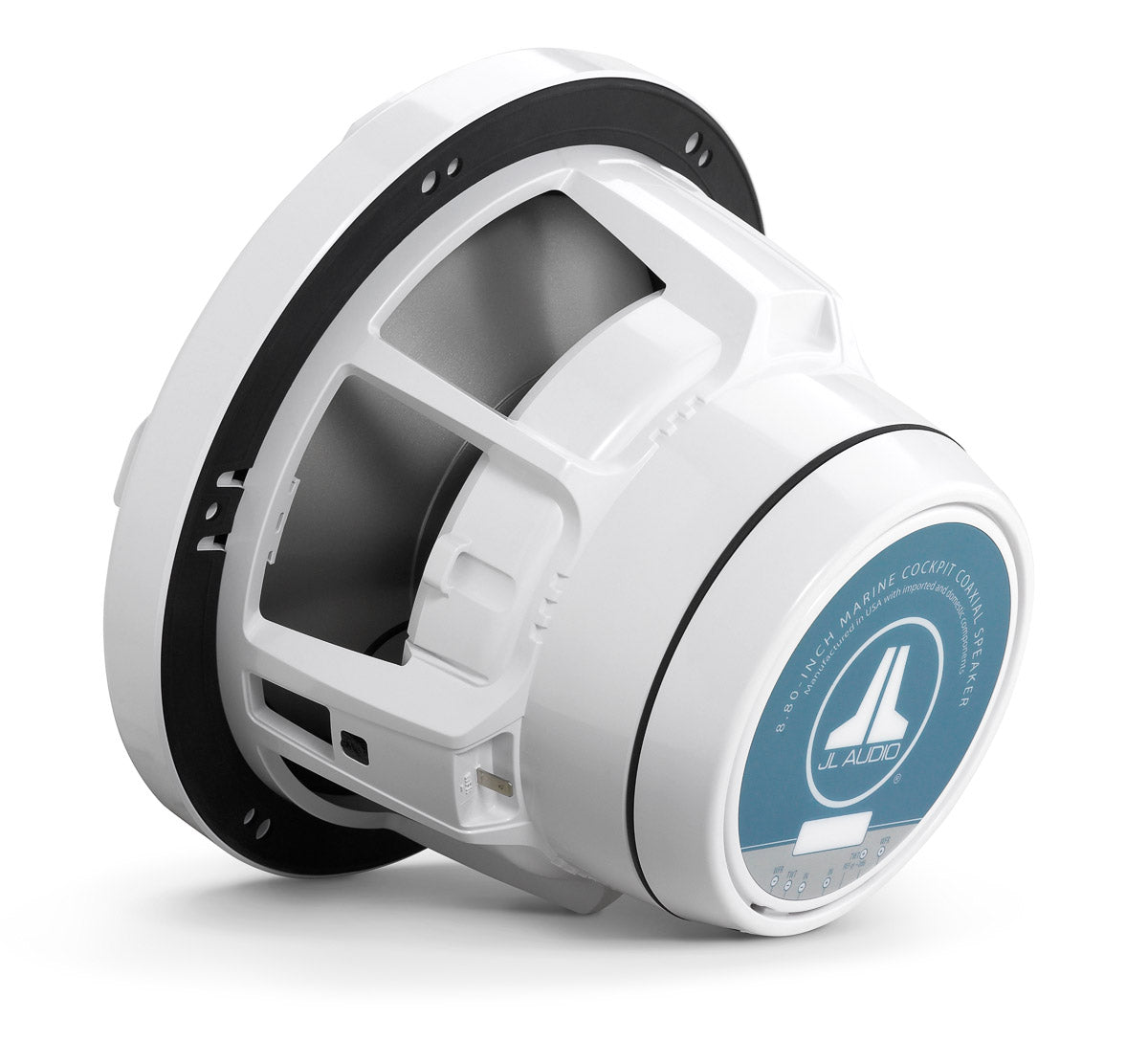 M880-CCX-CG-WH: 8.8-inch (224 mm) Cockpit Coaxial System, White Classic Grilles 91320