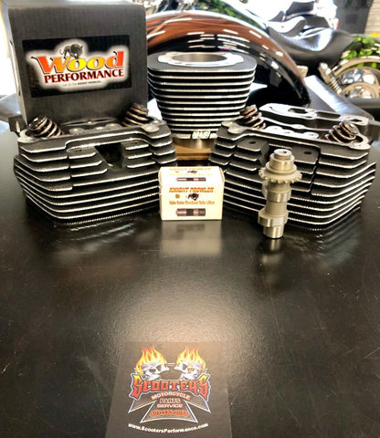 Scooters Milwaukee-Eight S&S Bolt-in Cam Performance Package - Harley M8 30+RWHP!