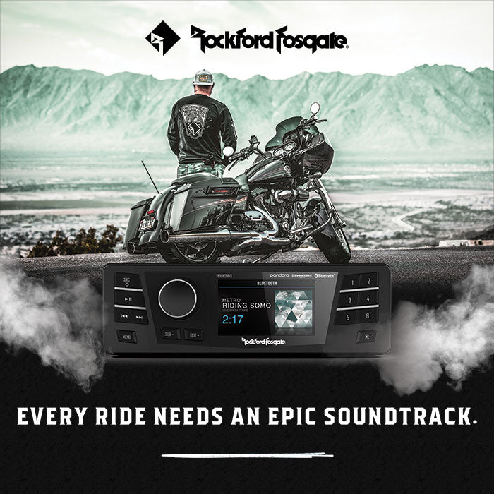 Rockford Fosgate Harley-Davidson® Radio 1998-2013 Electra Glide®, Street Glide® & Road Glide®
