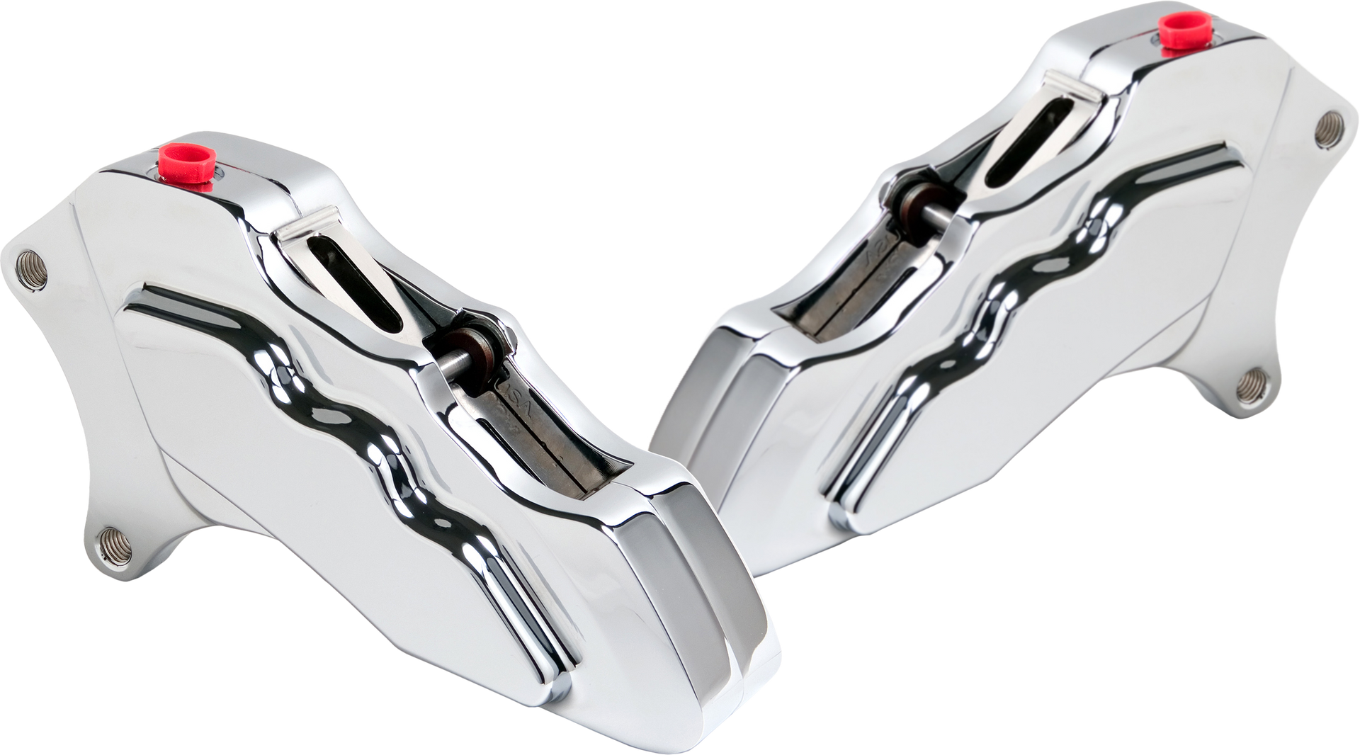デパート 送料無料 Caliper Dual Front Pist 6 Halters Hawg Kit 11.5 W/ Chrome トリートメント