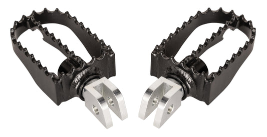 Mx Style M8 Pass Footpegs Black