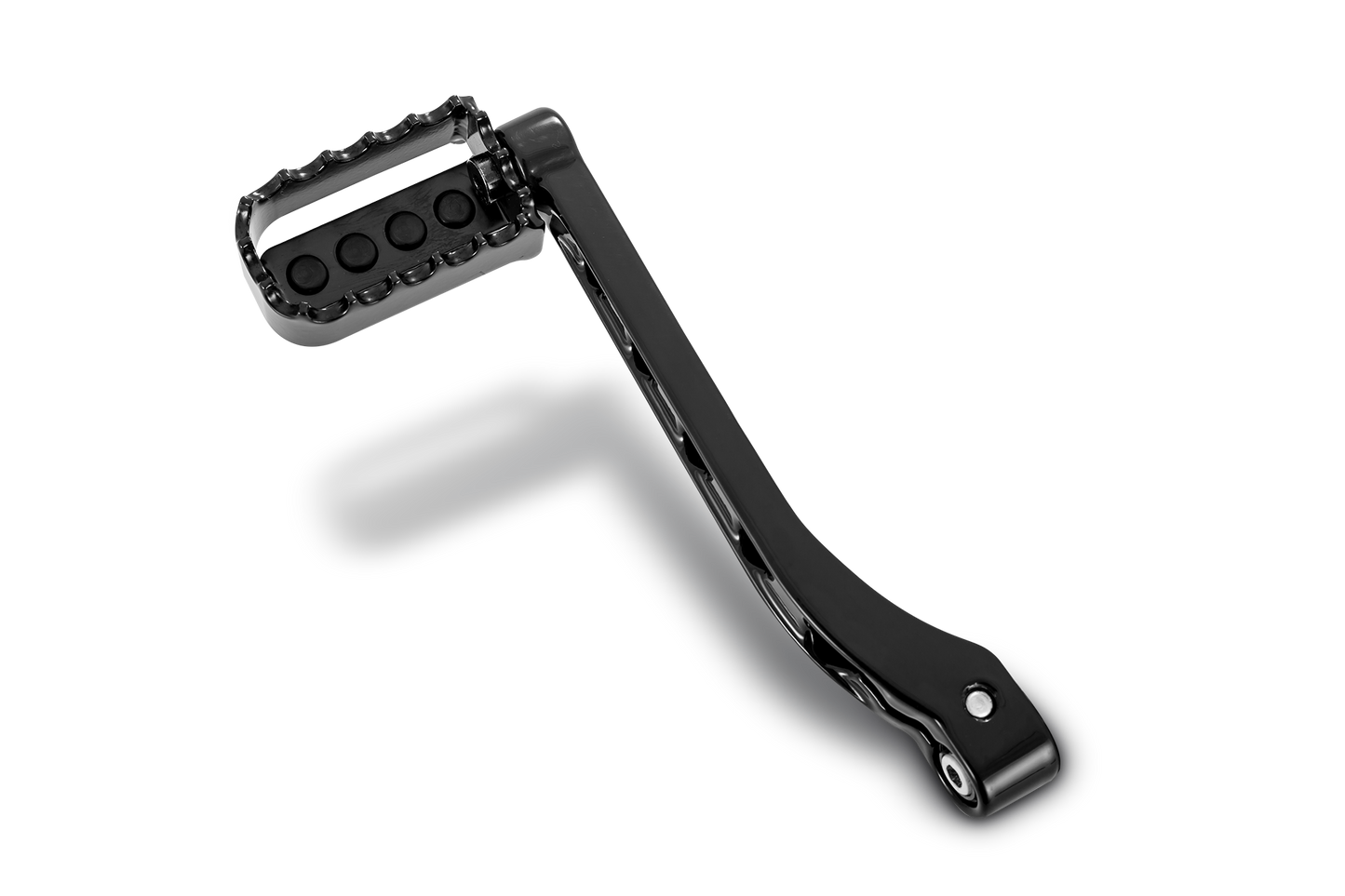 Mx Style Shift Arm Black W/ Toe Peg