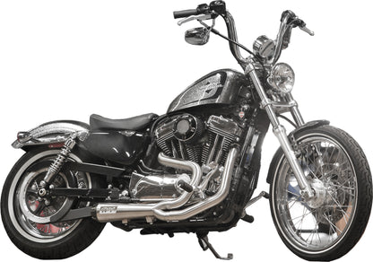 Two Bros. Comp S 2in1 Exhaust Sportster Brushed 2014-2021