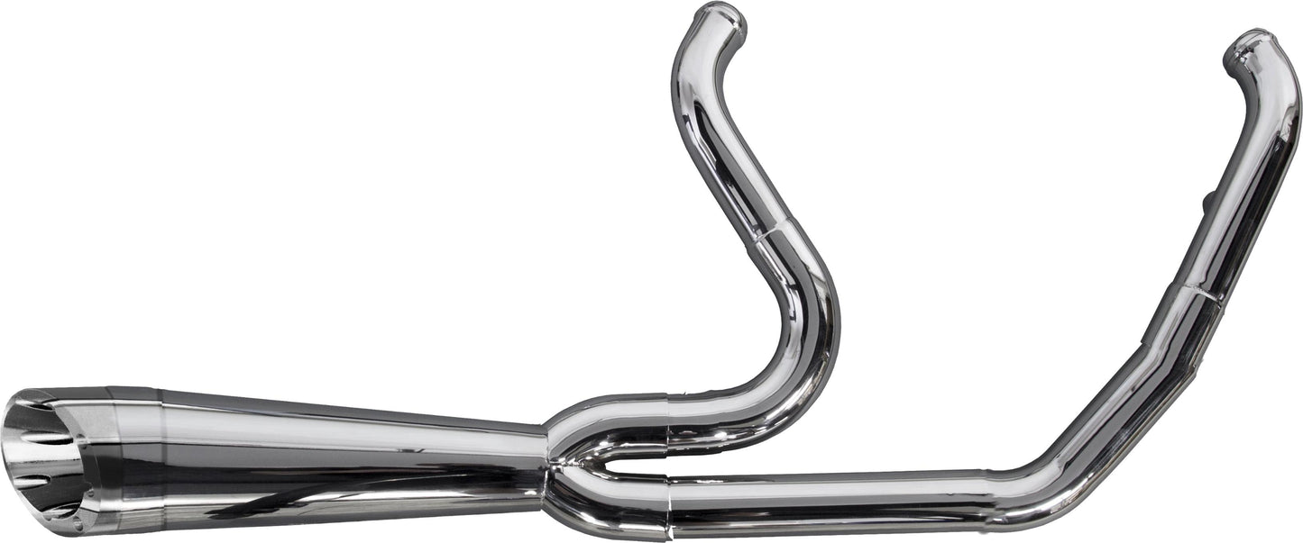 Two Bros. Comp S 2in1 Exhaust Dyna Polished W-Turnout 2005-2017