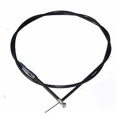Black  or Stainless Barnett internal throttle cable 60" long with adjuster 8" from carb