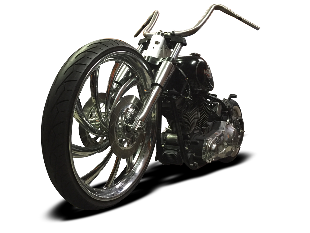 American Suspension Bolt On Neck / Trees to fit 26" Wheel on a 00-Present Harley Softail M8 & Twin Cam